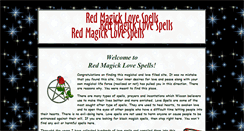 Desktop Screenshot of magick-love-spells.com